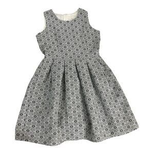 Pink Martini Women Sleeveless Mini Dress Sleeveless Size S Fit Flare Grey Casual